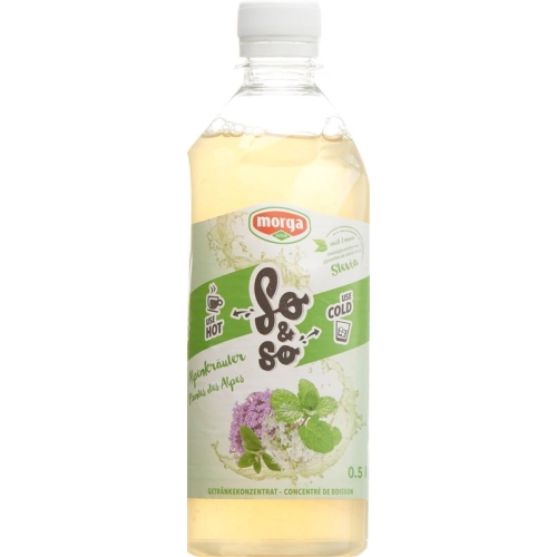 So&so Alpenkräuter Konzentrat mit Stevia Flasche 5dl buy online