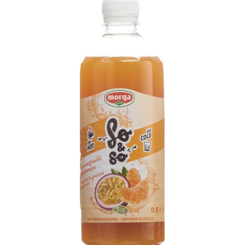 So&so Passionsfrucht-Mandarine Konzentrat Bio Flasche 5dl buy online