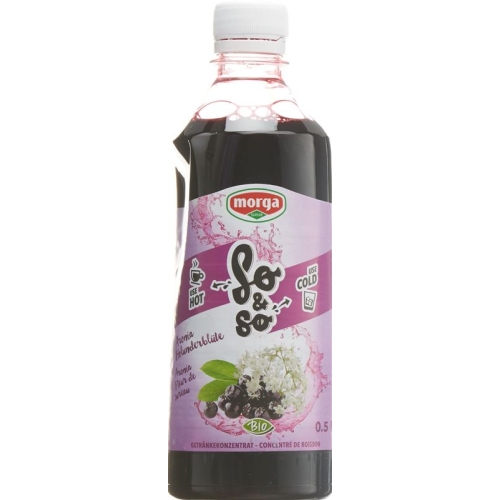 So&so Aronia-holunderblüte Konzentrat Bio Flasche 5dl buy online