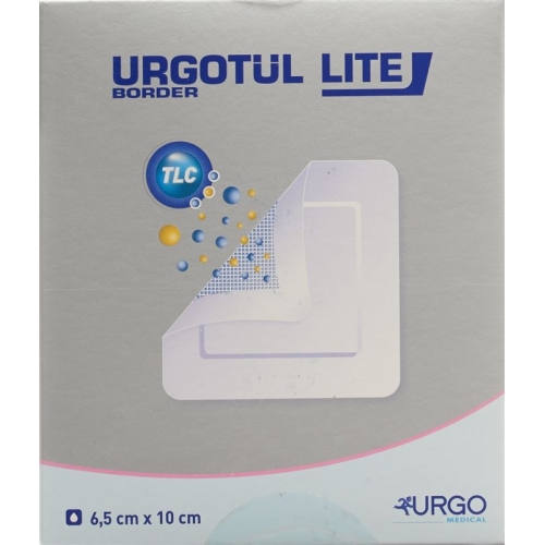 Urgotuel Lite Border Wundauflage 6.5x10cm 10 Stück buy online