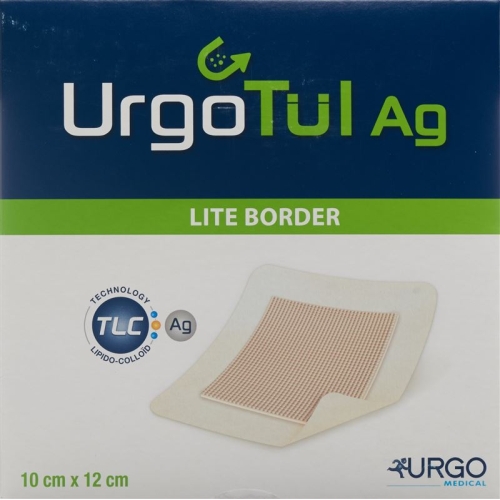 Urgotuel Ag Lite Border Wundauflage 10x12cm 10 Stück buy online