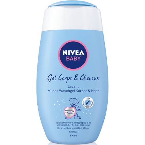 Nivea Baby Mildes Waschgel Körper&haar 200ml buy online