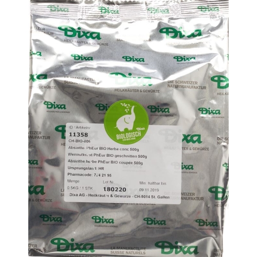 Dixa Wermutkraut Pheur Bio Geschnitten 500g buy online