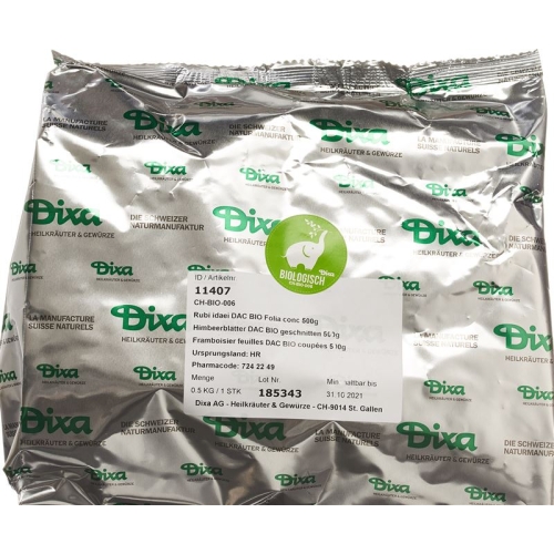 Dixa Himbeerblätter Dac Bio Geschnitten 500g buy online