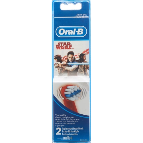 Oral-b Aufsteckbuerst Stages Power Starwars 2 Stück buy online