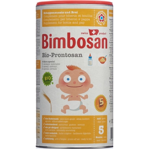 Bimbosan Organic Prontosan Powder 5 Grain Spez Can 300g buy online