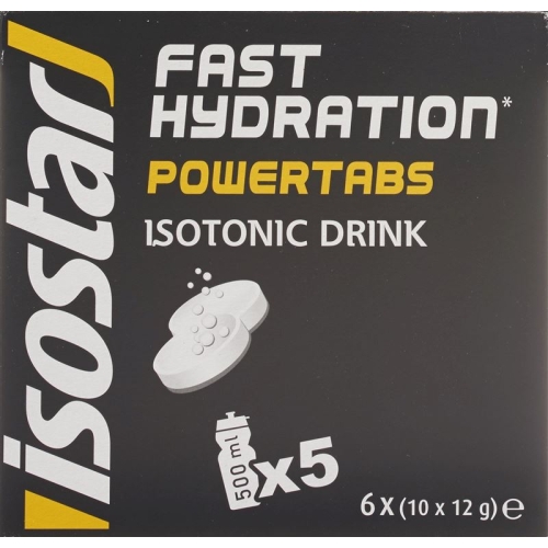 Isostar Power Tabs Brausetabletten Cranberry 6x 10 Stück buy online