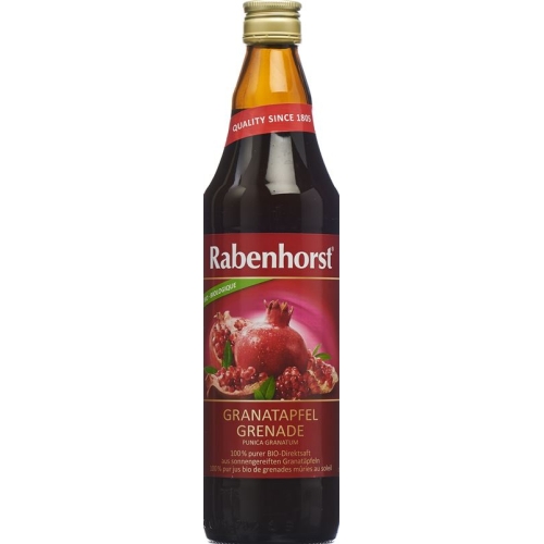 Rabenhorst Granatapfel Muttersaft Bio Flasche 7.5dl buy online