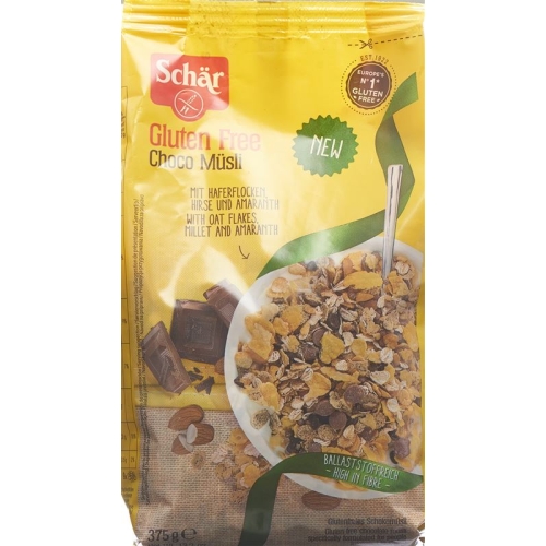 Schär Choco Müesli Glutenfrei Beutel 375g buy online