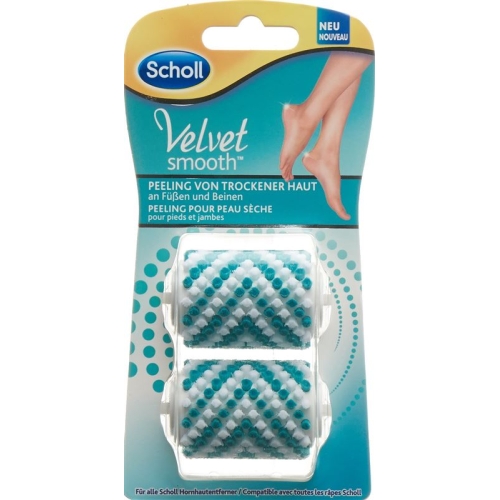 Scholl Velvet Smooth Peeling Rollen Dry Skin 2 Stück buy online