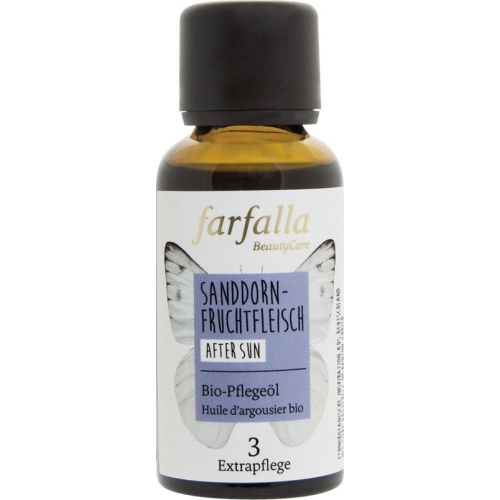 Farfalla Bio-pflegeöl Sanddornfruchtfleisch 30ml buy online