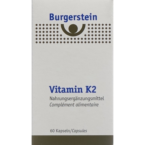 Burgerstein Vitamin K2 capsules 180 mcg Ds 60 pieces buy online