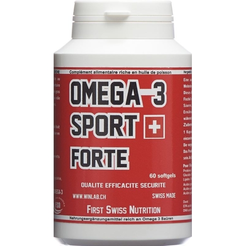 Omega-3 Sport Forte Fsn Kapseln 1000mg 60 Stück buy online