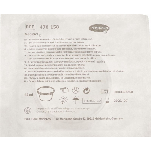 Mediset Satellite Bowl 60ml Sterile buy online