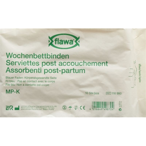 Flawa Wochenbettbinden Mp-k 10 Stück buy online