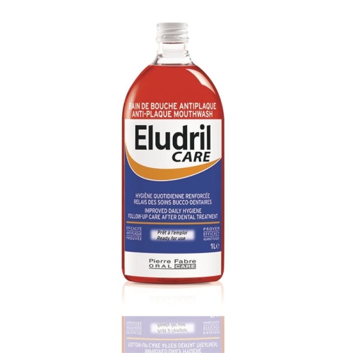 Eludrilcare Mundspüllösung Flasche 1L buy online