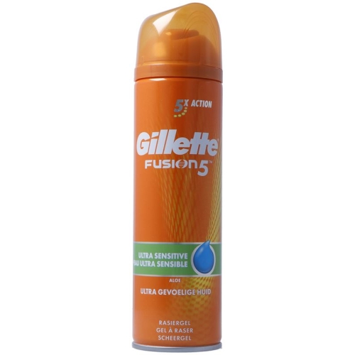 Gillette Fusion5 Gel Ultra Sensitive can 200ml buy online