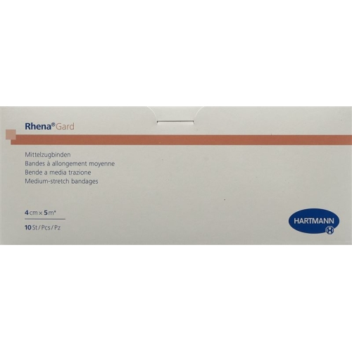 Rhena Gard Elastische Binde 5mx4cm 10 Stück buy online