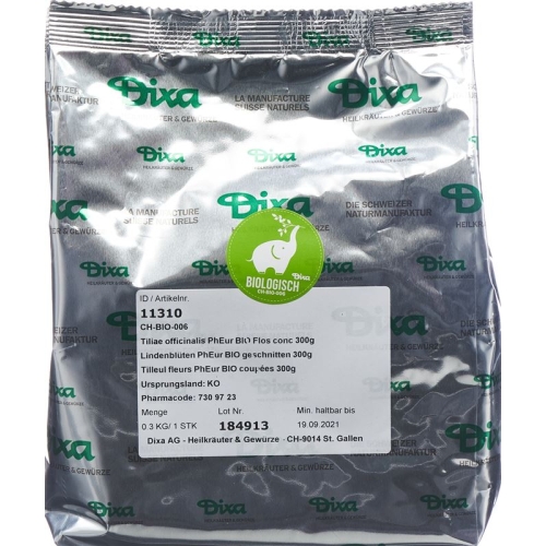 Dixa Lindenblüten Pheur Bio Geschnitten 300g buy online