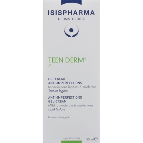 Isis Pharma Teen Derm K Tube 30ml buy online