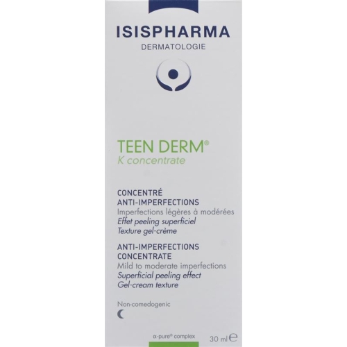 Isis Pharma Teen Derm K Concentrate Tube 30ml buy online