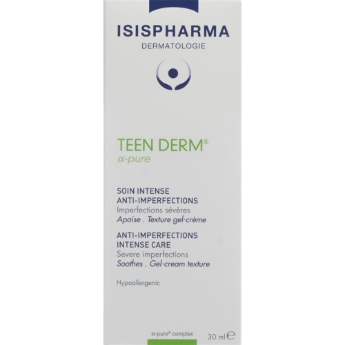 Isis Pharma Teen Derm Alpha Pure Tube 30ml buy online