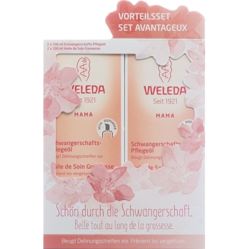 Weleda Schwangerschafts-pflegeöl Duo 2 Flasche 100ml buy online