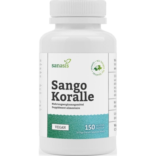 Sanasis Sango Korallen Kapseln Dose 150 Stück buy online