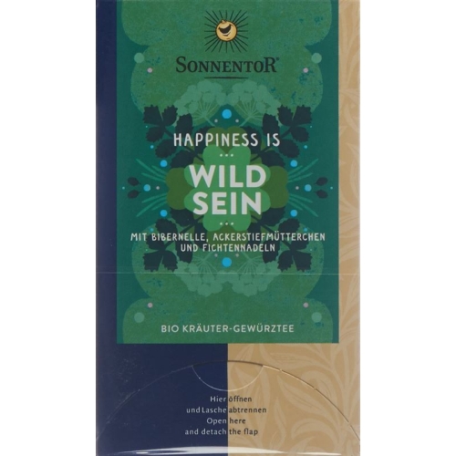 Sonnentor Happiness Is Wild Sein Tee Beutel 18 Stück buy online