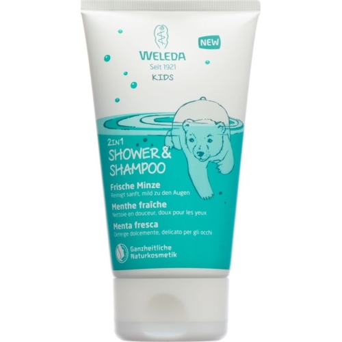 Weleda Kids 2in1 Shower&Shampoo Frische Minze 150ml buy online