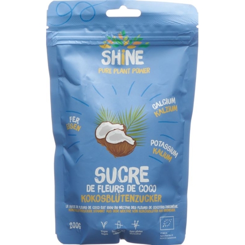 Shine Kokosblütenzucker Bio Beutel 200g buy online