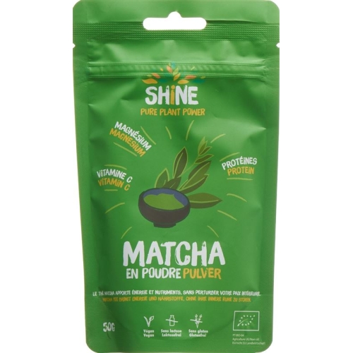 Shine Matcha Pulver Bio Beutel 50g buy online