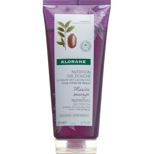 Klorane Shower Gel Wild Blackberry 200ml buy online