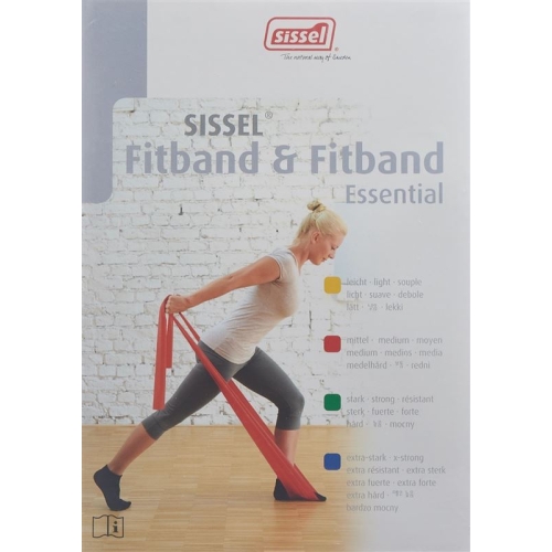 Sissel Fitband 7.5cmx2m Red Medium buy online