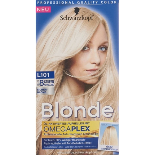 Schwarzkopf Blonde L101 Platin Aufheller Silberblo buy online