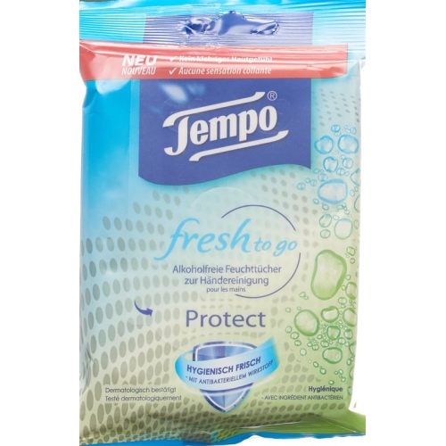 Tempo Feuchttücher Fresh To Go Protect 10 Stück buy online