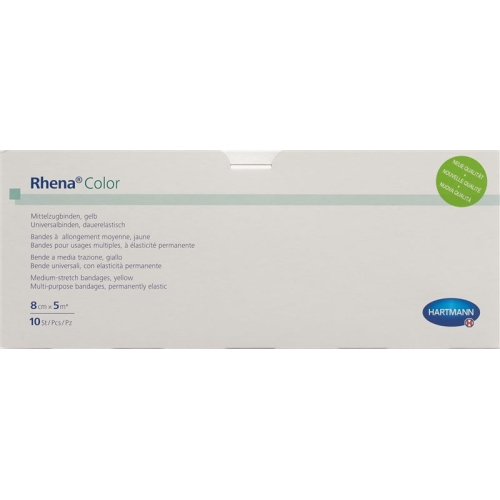 Rhena Color Elastische Binden 8cmx5m Ge Off 10 Stück buy online