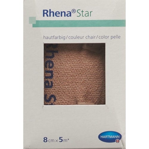 Rhena Star elastic bandages 8cmx5m skin color buy online