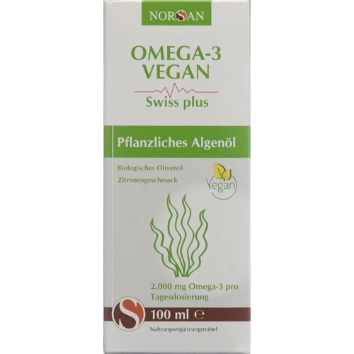 Norsan Omega-3 Vegan Algenoel Flasche 100ml buy online