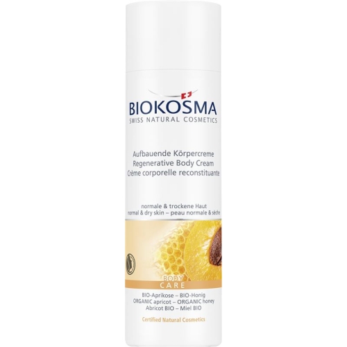 Biokosma structure body cream BIO-Apricot & organic honey 200 ml buy online