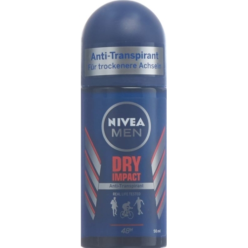 Nivea Male Dry Impact Roll-On Antitranspirant 50ml buy online