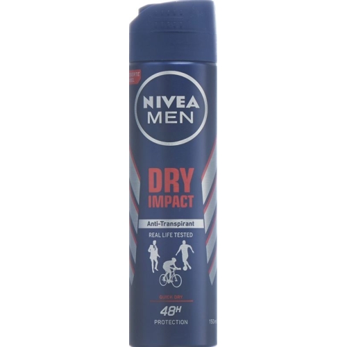 Nivea Male Dry Impact Antitranspirant Spray 150ml buy online