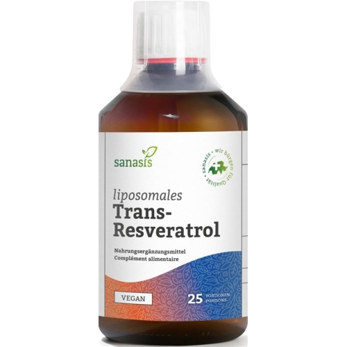 Sanasis Trans-Resverstrol Liposomal 250ml buy online