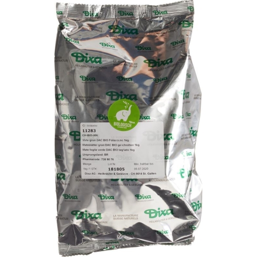 Dixa Mateblätter Grün Dac Bio Geschnitten 1kg buy online