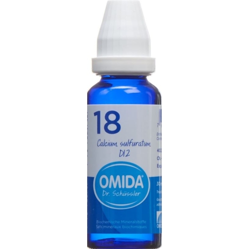 Omida Schüssler No18 Calc Sulf Dil D 12 Flasche 30ml buy online