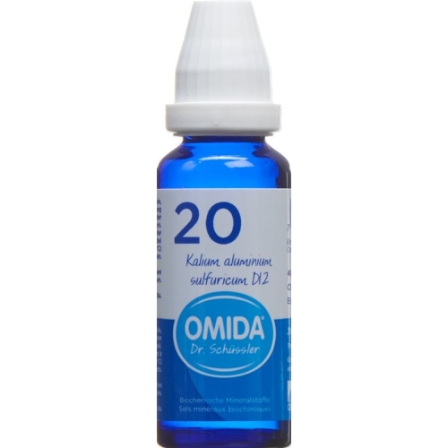 Omida Schüssler No20 Kal Alum Sul Dil D 12 30ml buy online