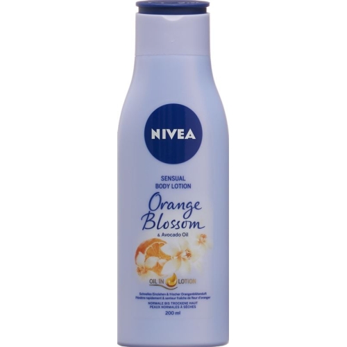 Nivea Sensual Body Lotion Orang&avocado Oil 200ml buy online