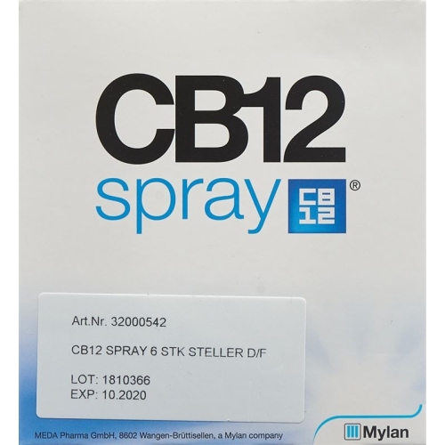 CB12 Spray Steller Mint/menthol 6 Stück D/f buy online