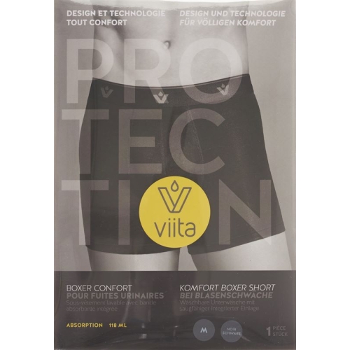 Viita Boxer Men Absorption 3 M Black buy online