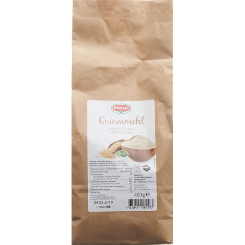 Morga Quinoamehl Glutenfrei Bio Beutel 400g buy online